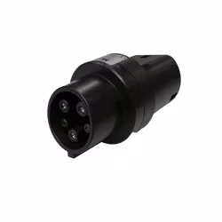 Adapter Typ 2 till Typ 1 svart