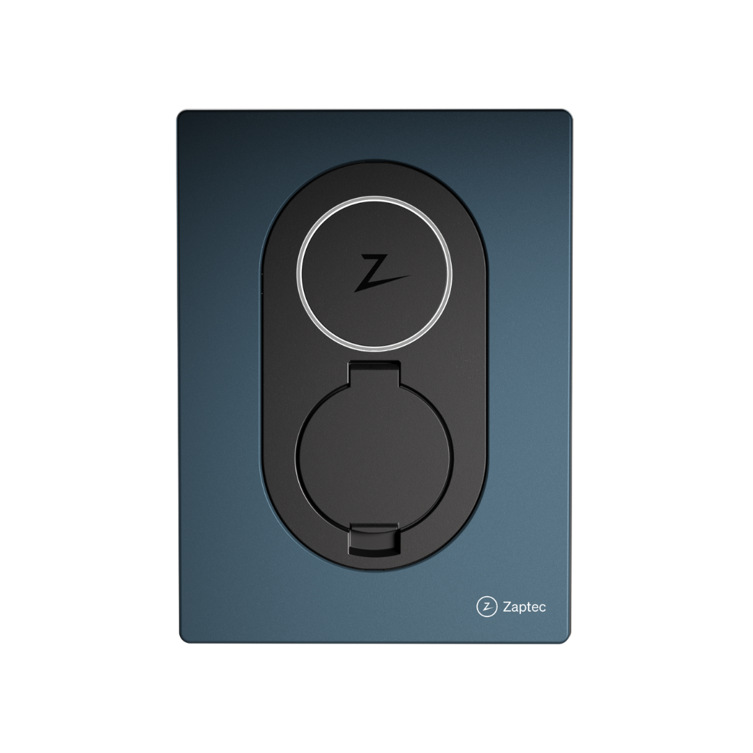 zaptec go laddbox midnight blue