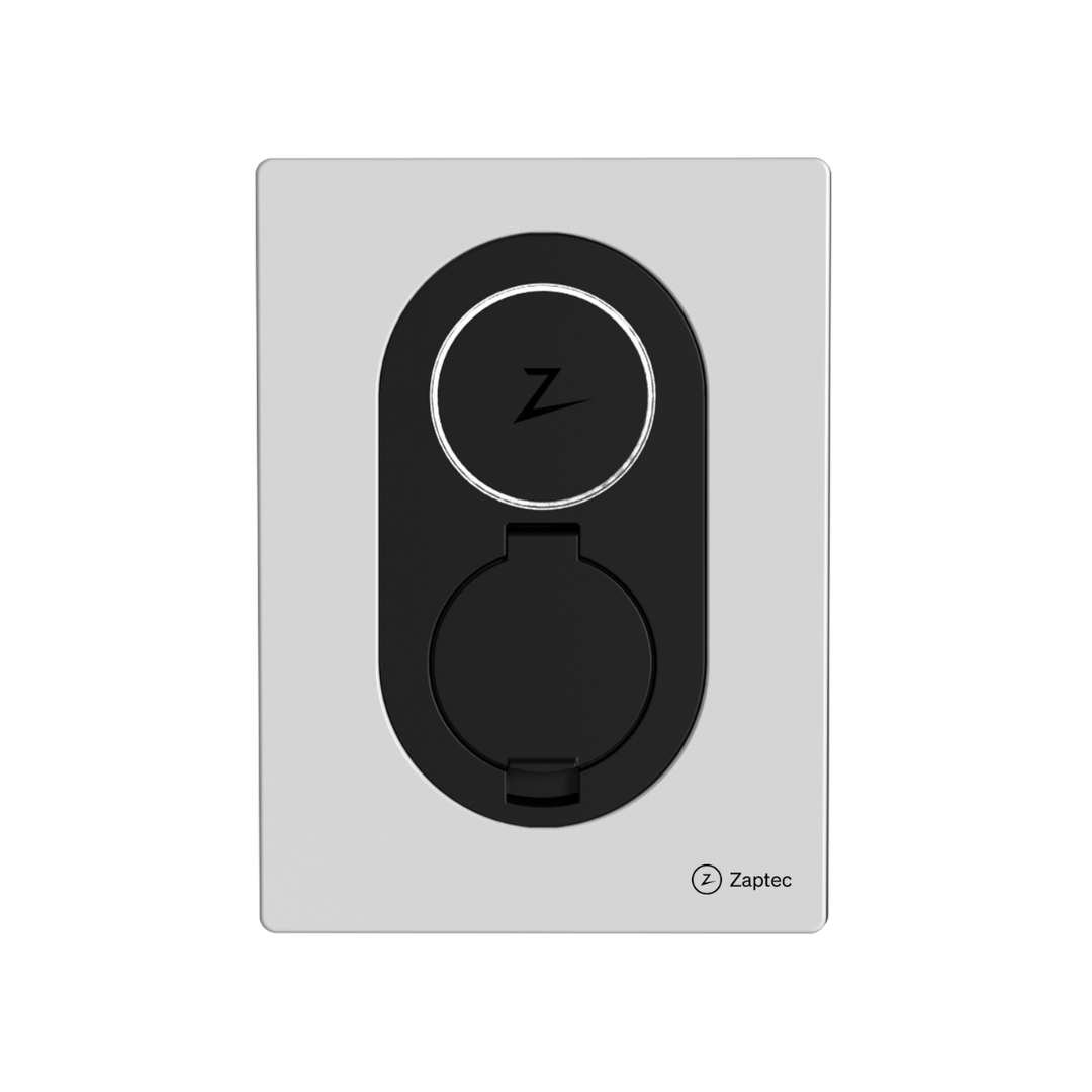 zaptec go laddbox cloud white