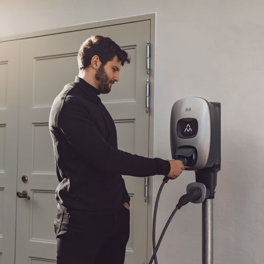 Ladda elbil med Charge Amps Dawn