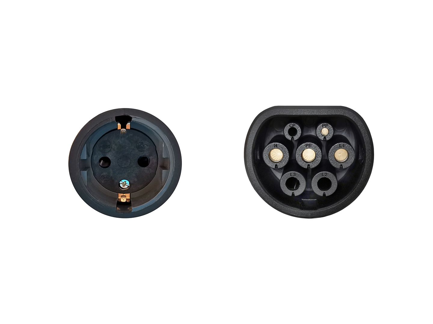Adapter typ 2 till Schuko, 230V, 11A - Metron (Vehicle to Load)