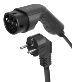 Laddkabel Schuko till Typ 2 - 10A
