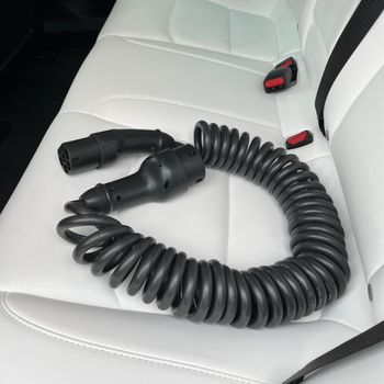 Laddkabel för elbil Typ 2, 16A, 3-fas, 11kW, spiral