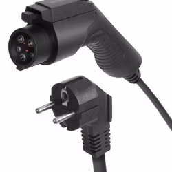 Laddkabel Schuko till Typ 1 - 10A