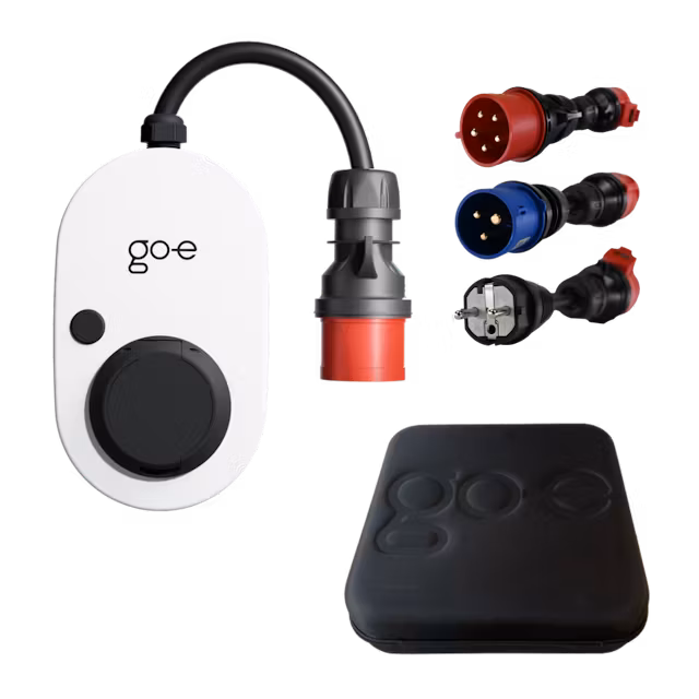 go-e Charger 11 kW + adapterset + väska