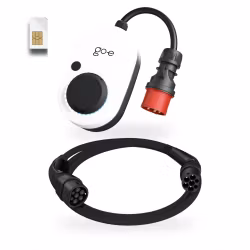 go-e Charger Gemini Flex 2.0 (4G) + 2,5m laddkabel