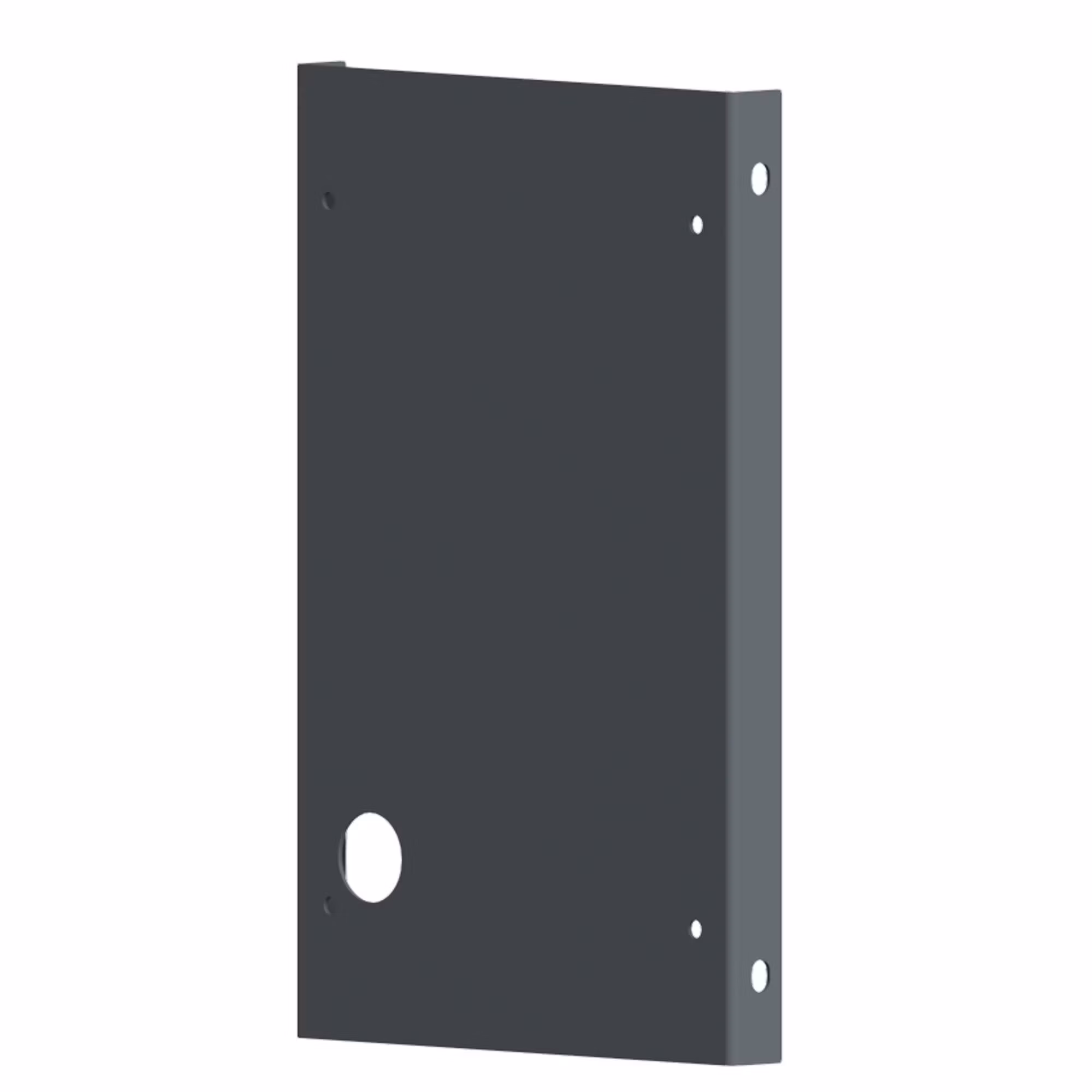 Montageplåt Compact monterad med Zaptec Go
