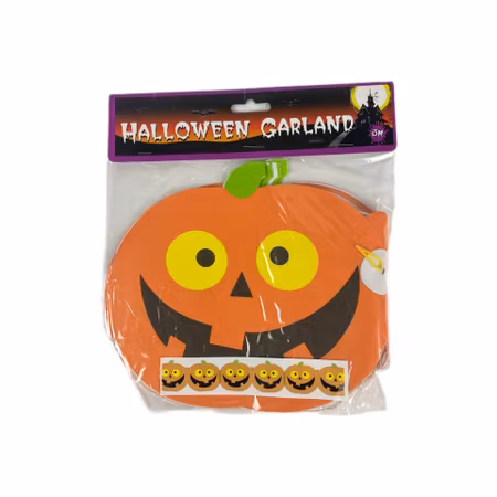 Girlang pumpa Halloween