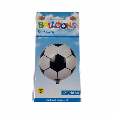 Folieballong Fotboll - 46 cm