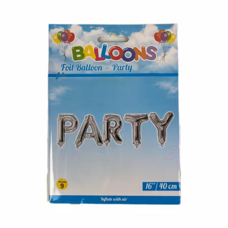 Folieballong Party girlang - 1,6 m