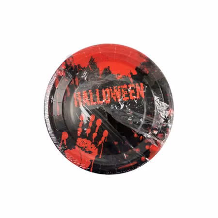 Engångstallrikar Halloween 8-pack
