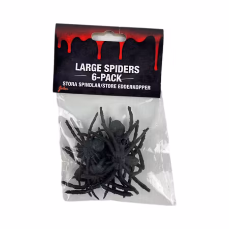 Spindlar Halloween  6-pack