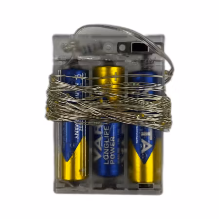 Batteridriven ljusslinga i metall 4m