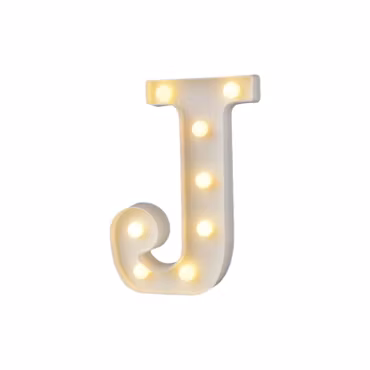 LED-bokstav "J"
