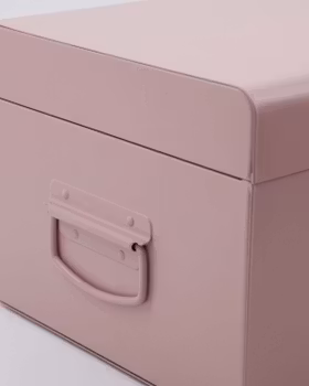 HOUSE DOCTOR || Förvaringslådor Beige/Rosa