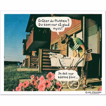 JAN STENMARK || AFFISCH PLUTTEN