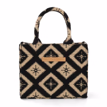 LUNA MOON || SMALL TOTE RUE RIVOLI svart