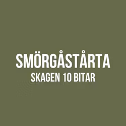SMÖRGÅSTÅRTA || SKAGEN 10 BITAR