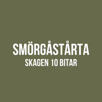 SMÖRGÅSTÅRTA || SKAGEN 10 BITAR