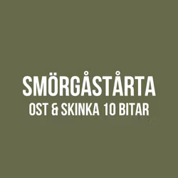 SMÖRGÅSTÅRTA || OST & SKINKA 10 BITAR