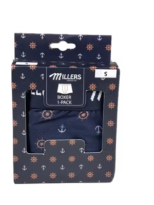 Millers 5233 Marine Herrboxer 1-pack, Sorteringskartong