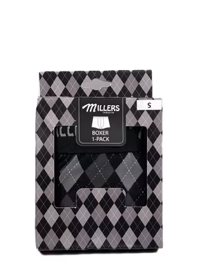 Millers 5234 Classic square Herrboxer 1-pack, Sorteringskartong