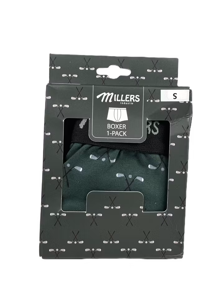 Millers 5235 Golf Herrboxer 1-pack, Sorteringskartong