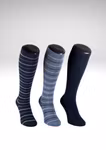 Zent 138-Mix Stödstrumpa 3-pack