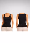 5324-Svart Linne Bambu Dam 1-pack NYHET!