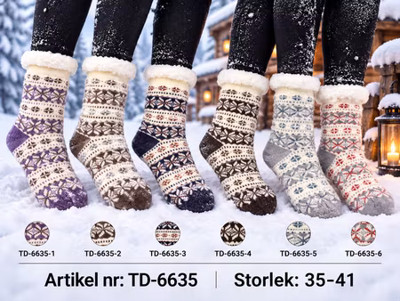 TD 6635 Cozy socks 1-pack