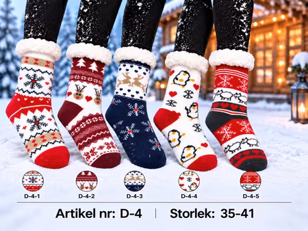 D4 Cozy socks 1-pack