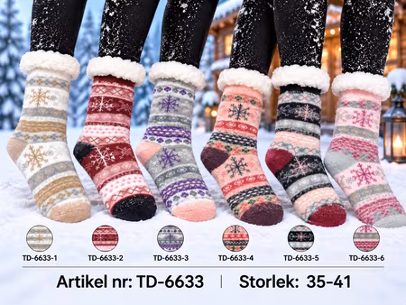 TD-6633 Cozy socks 1-pack