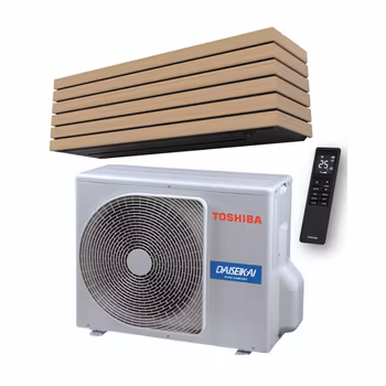 Toshiba Daiseikai 10 A+++ upp till 200 kvm WiFi komplett installation efter ROT-avdrag