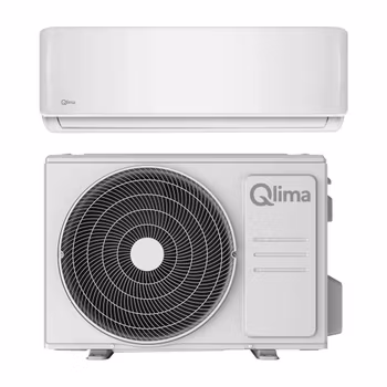 Kombinationspaket: Panasonic Aquarea K 5 KW R32 utedel + Aquarea K AIO innedel + Qlima S-JA 2522