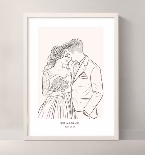 Personlig poster, Line Art