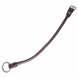 Gagsidostycken Läder Svart