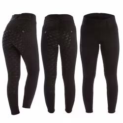 Horse Life Breggings Svart Fullgrip