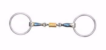 3-delat Blue Sweet Iron Bett med Rullar