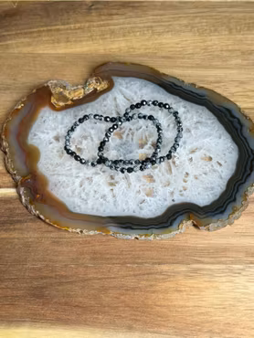 Kopia Snöflingeobsidian facetterad 4mm