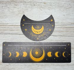 Tarotställ svart