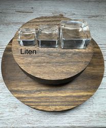 Klotställ glas (liten)