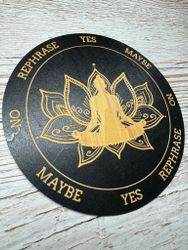 Pendelplatta buddah/lotus