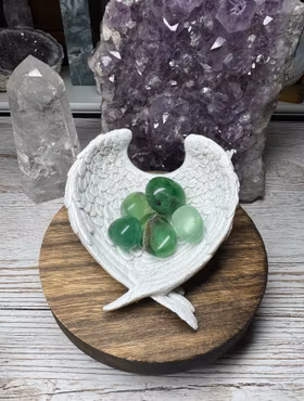 Regnbågsfluorit (grön tonade)