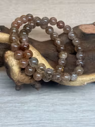 Guld/Koppar rutil 8-9mm