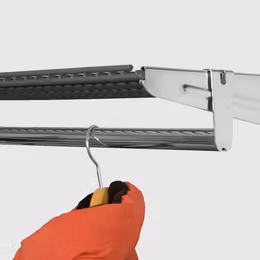 Klädstång till trådhylla 800 mm