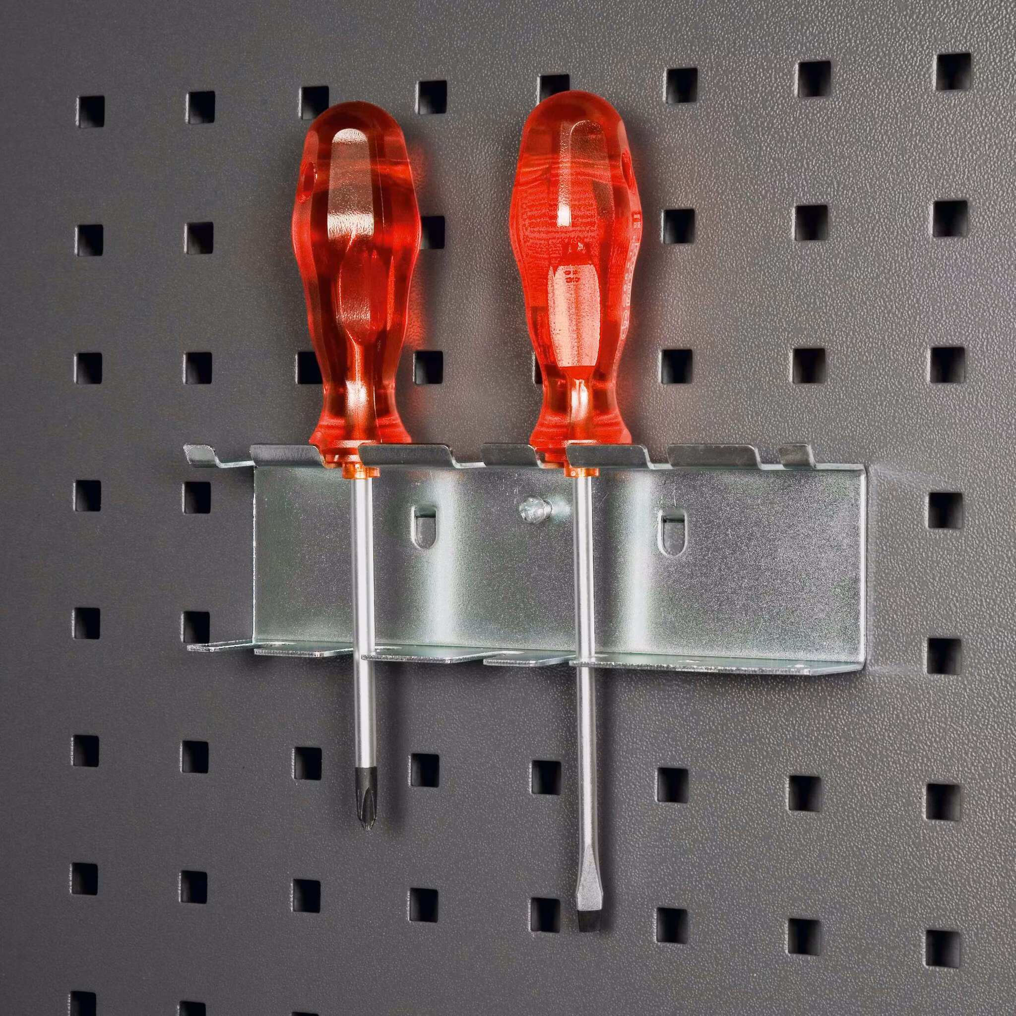 Meiselholder for verktøytavle med 6 rom