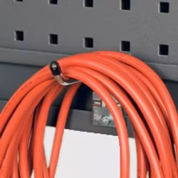 Enkelkrok till kombinationsskena 3-pack