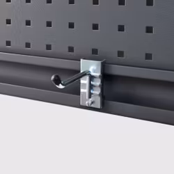 Enkelkrok till kombinationsskena 3-pack