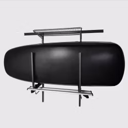 Takboksholder for opphengsskinne