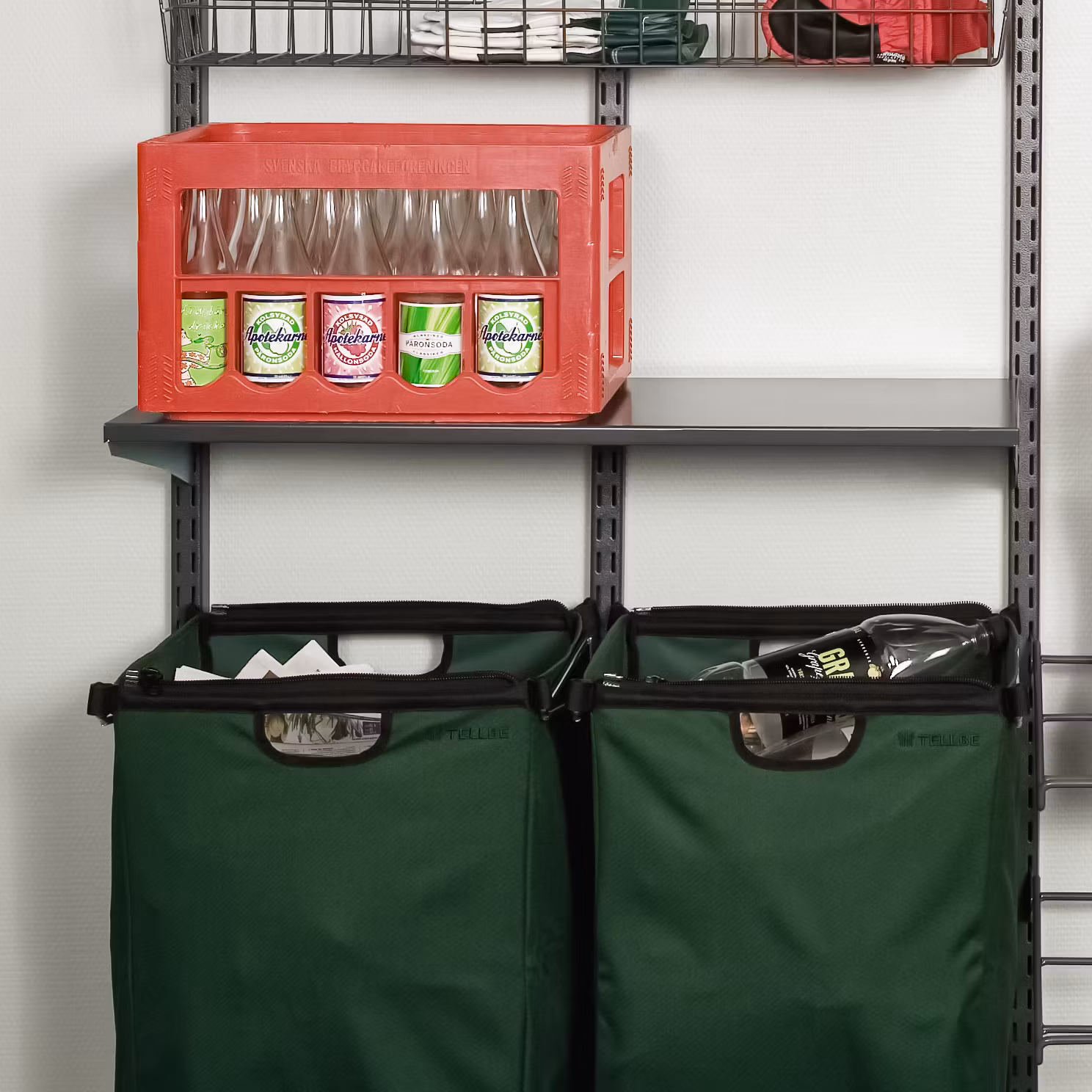 Återvinningssäck till hängskena